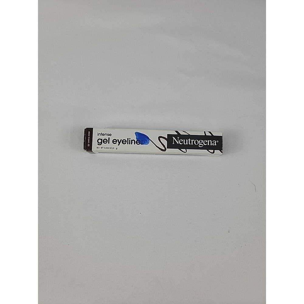 Neutrogena INTENSE GEL EYELINER Smudge/Water Resistant-30 Dark Brown, .004 oz